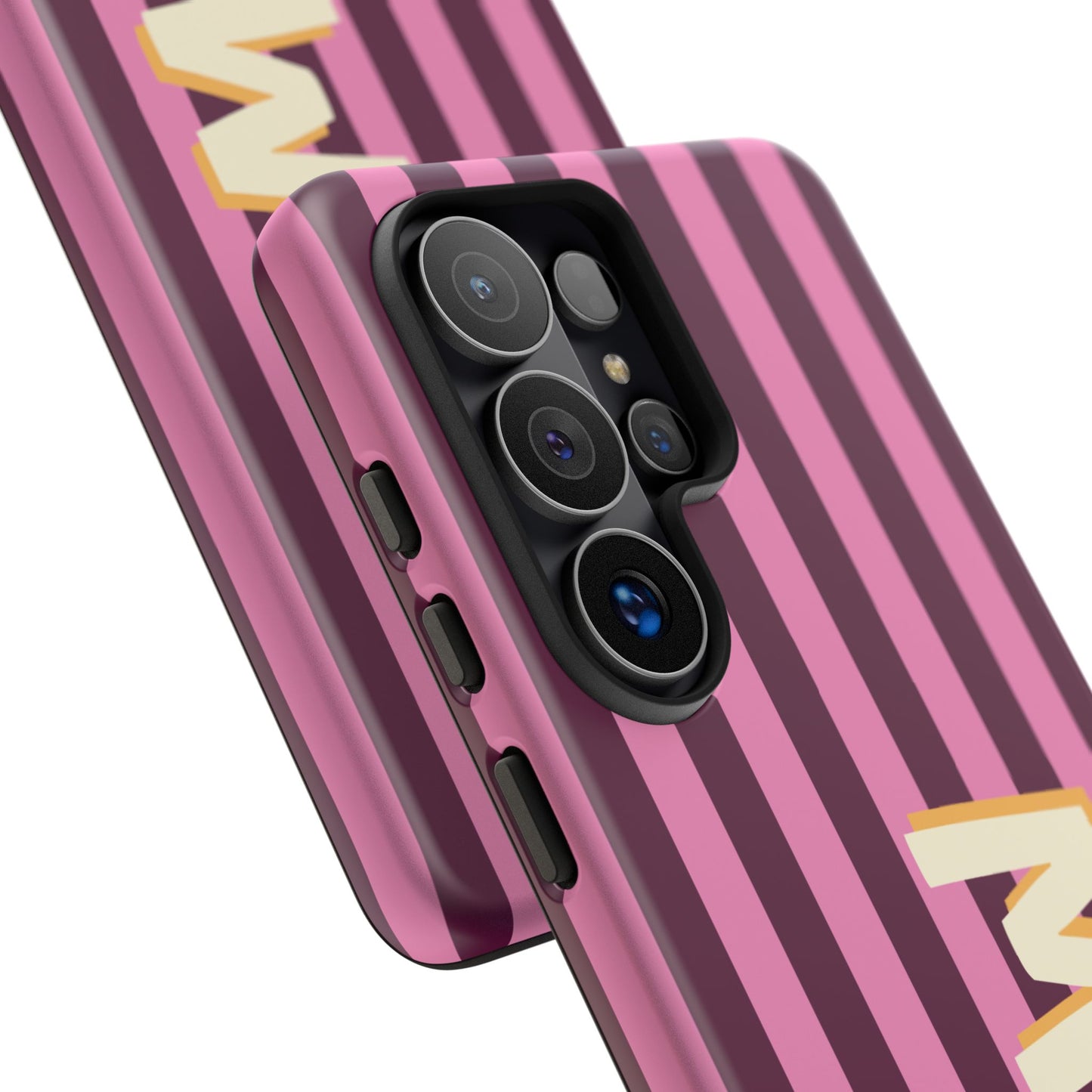 Bold Stripe Monogram Phone Case