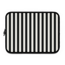 Black Cabana Stripe Laptop Sleeve