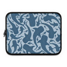 Blue Whale Shark Laptop Sleeve