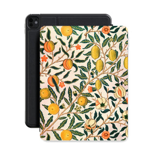 Morris Fruit iPad case shown with an iPad