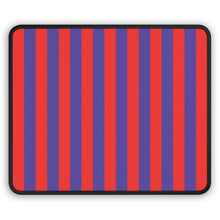 Red Cabana Stripe Mouse Mat