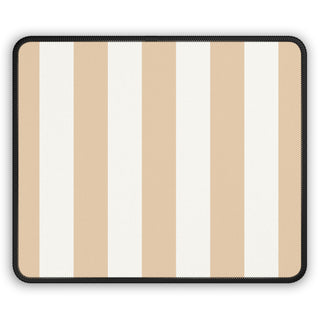 Sand cabana stripe mouse mat laid flat