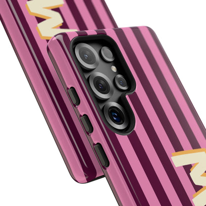 Bold Stripe Monogram Phone Case