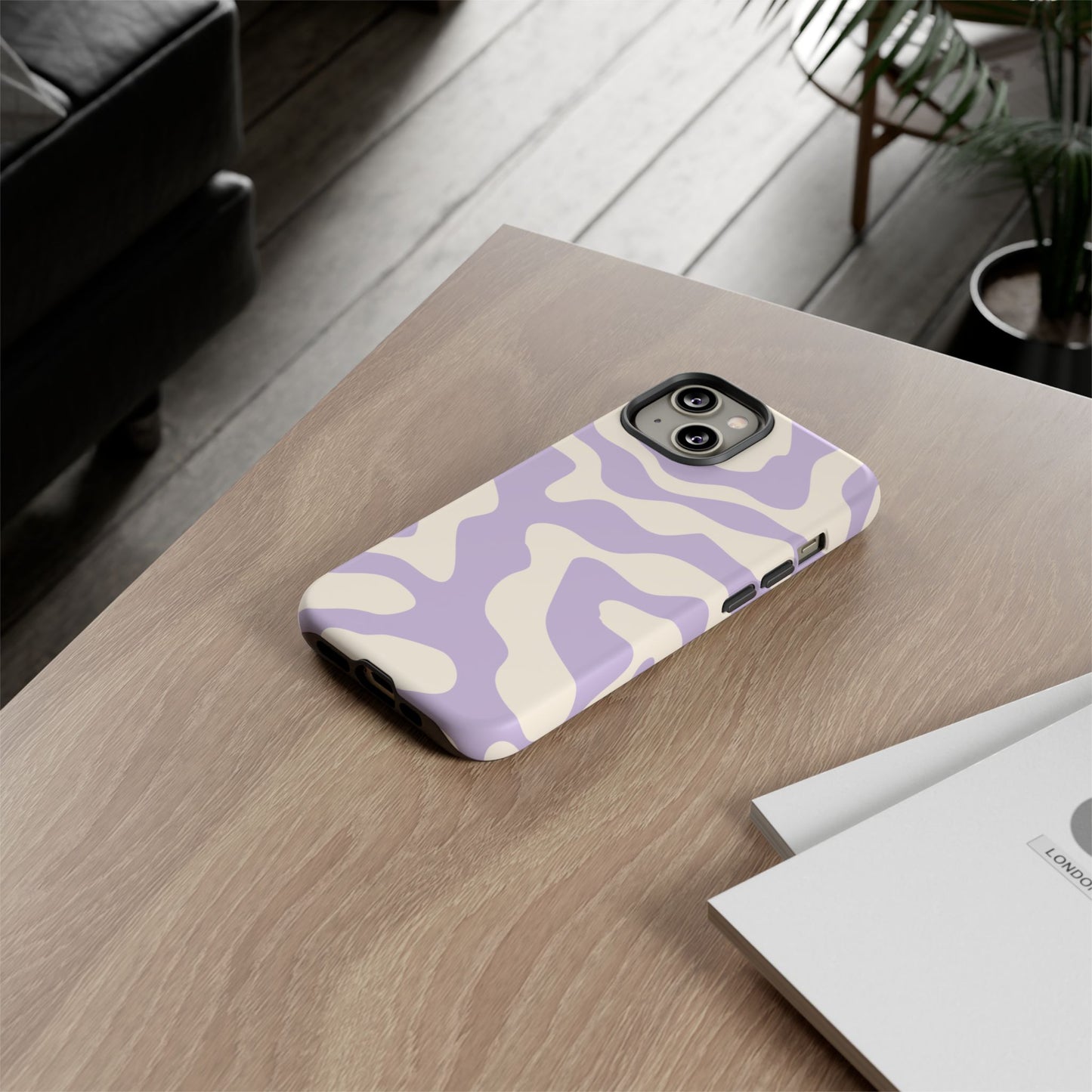 Lavender Swirl Phone Case