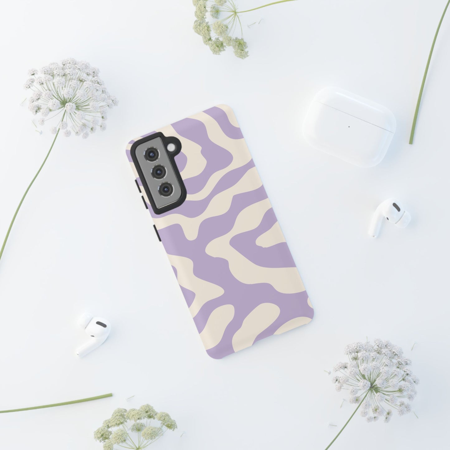 Lavender Swirl Phone Case