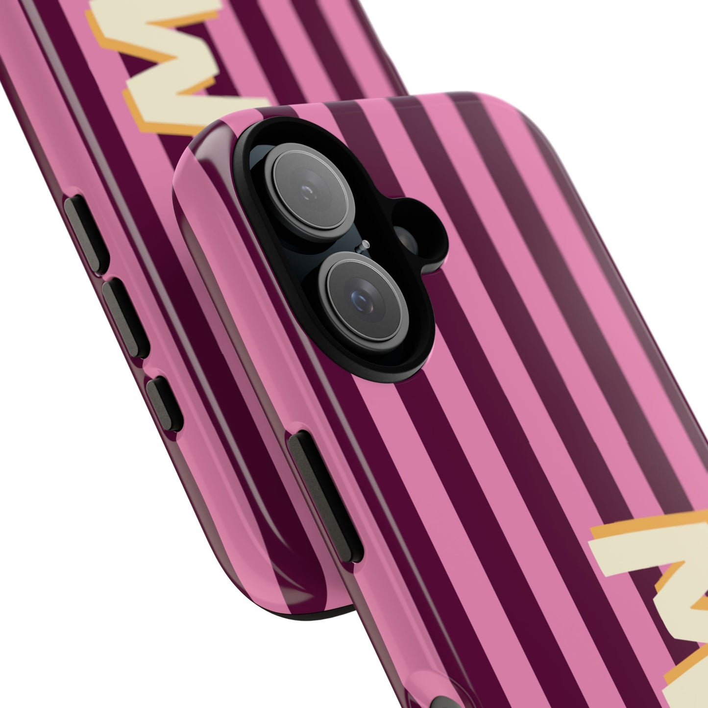 Bold Stripe Monogram Phone Case