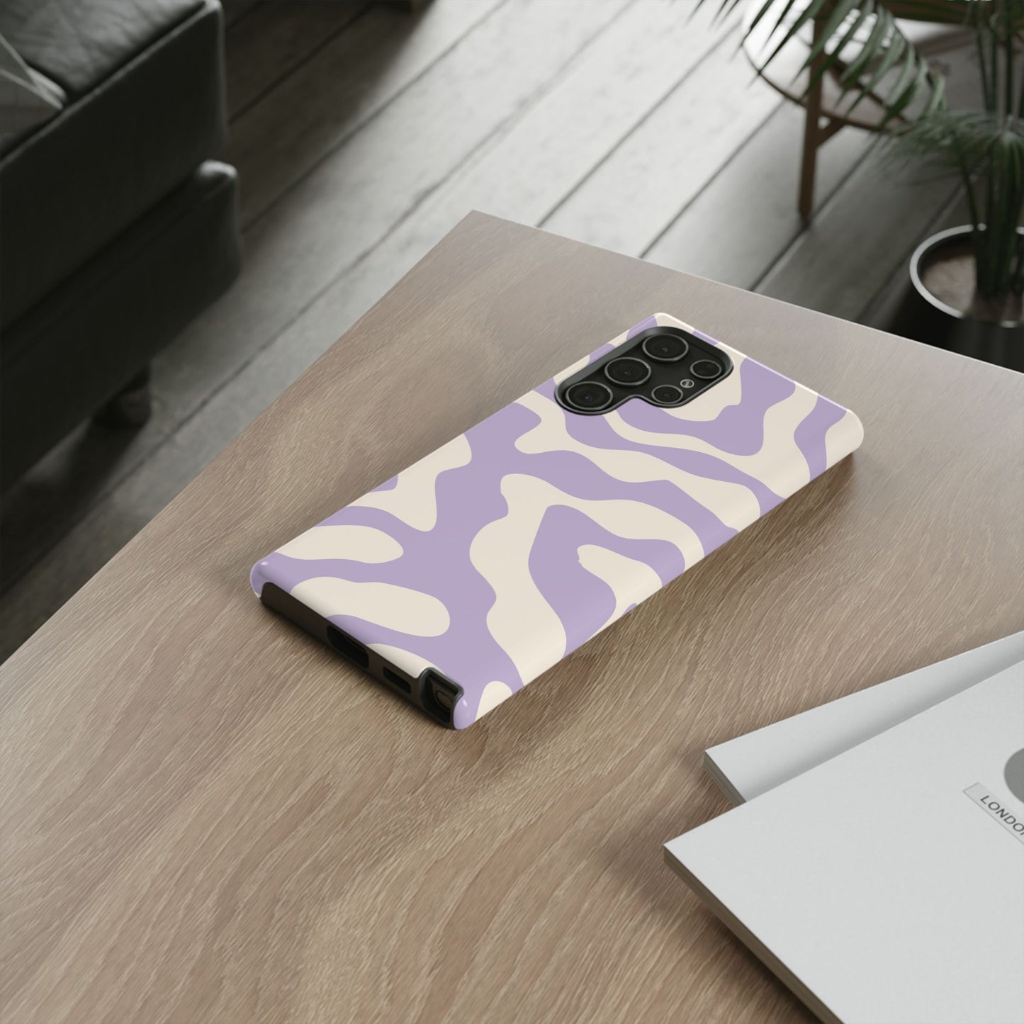 Lavender Swirl Phone Case