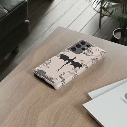 Celestial Dragon card holder phone case, view 3