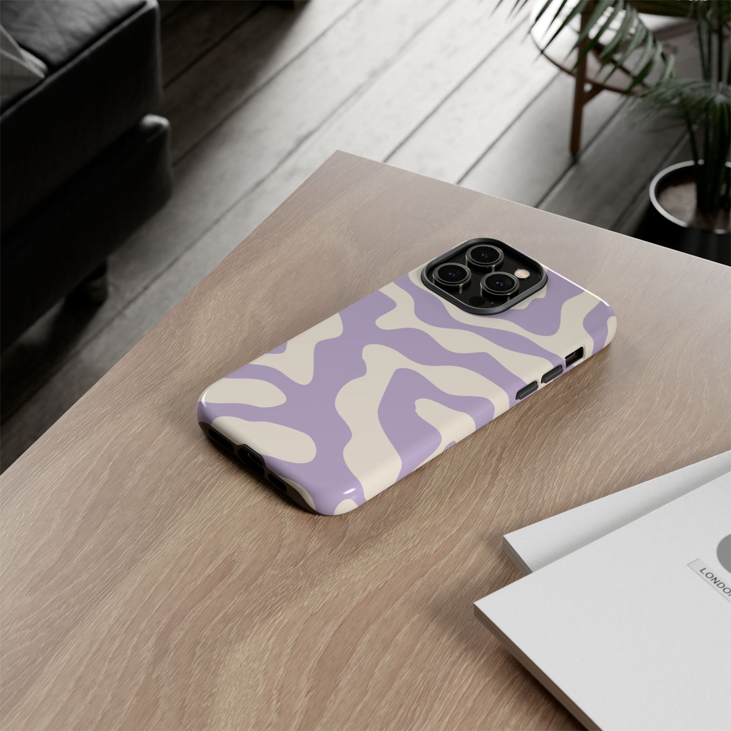 Lavender Swirl Phone Case