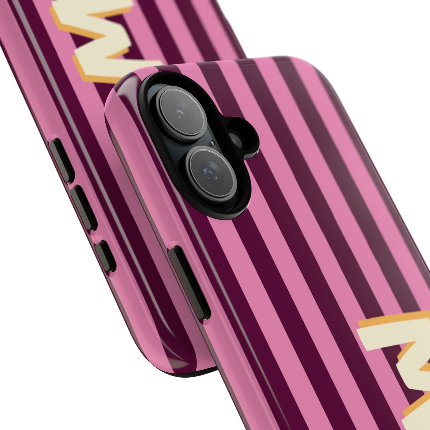 Bold Stripe Monogram Phone Case