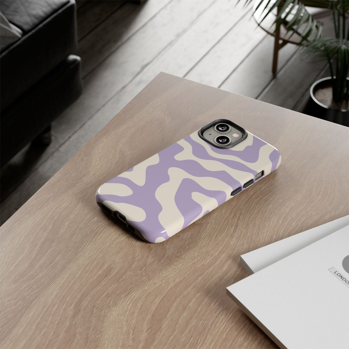 Lavender Swirl Phone Case