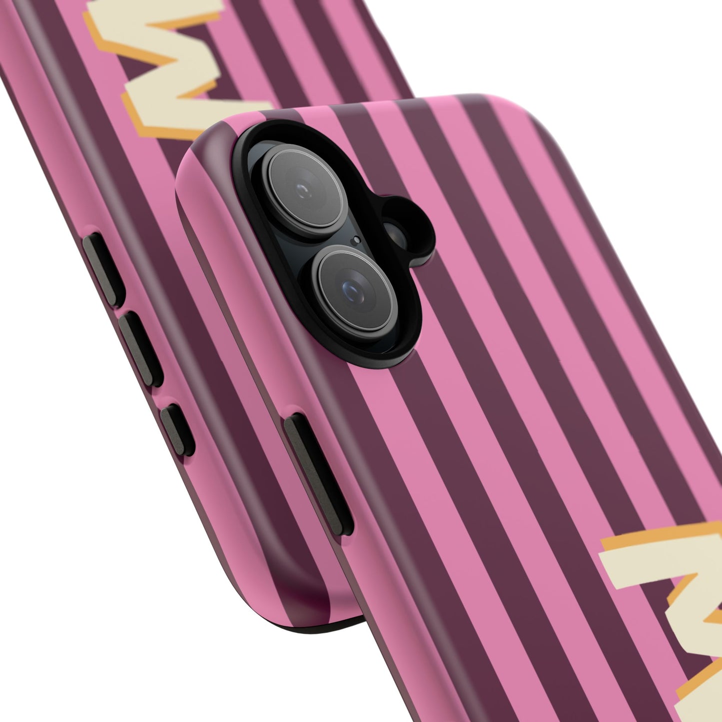 Bold Stripe Monogram Phone Case