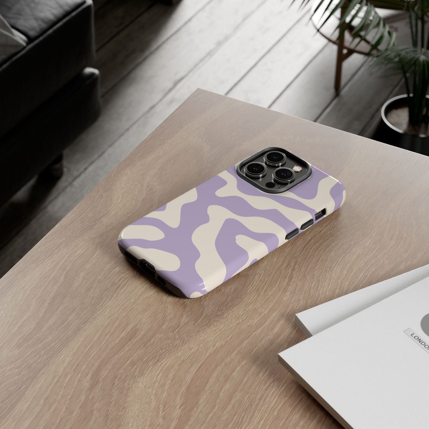 Lavender Swirl Phone Case