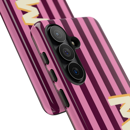 Bold Stripe Monogram Phone Case
