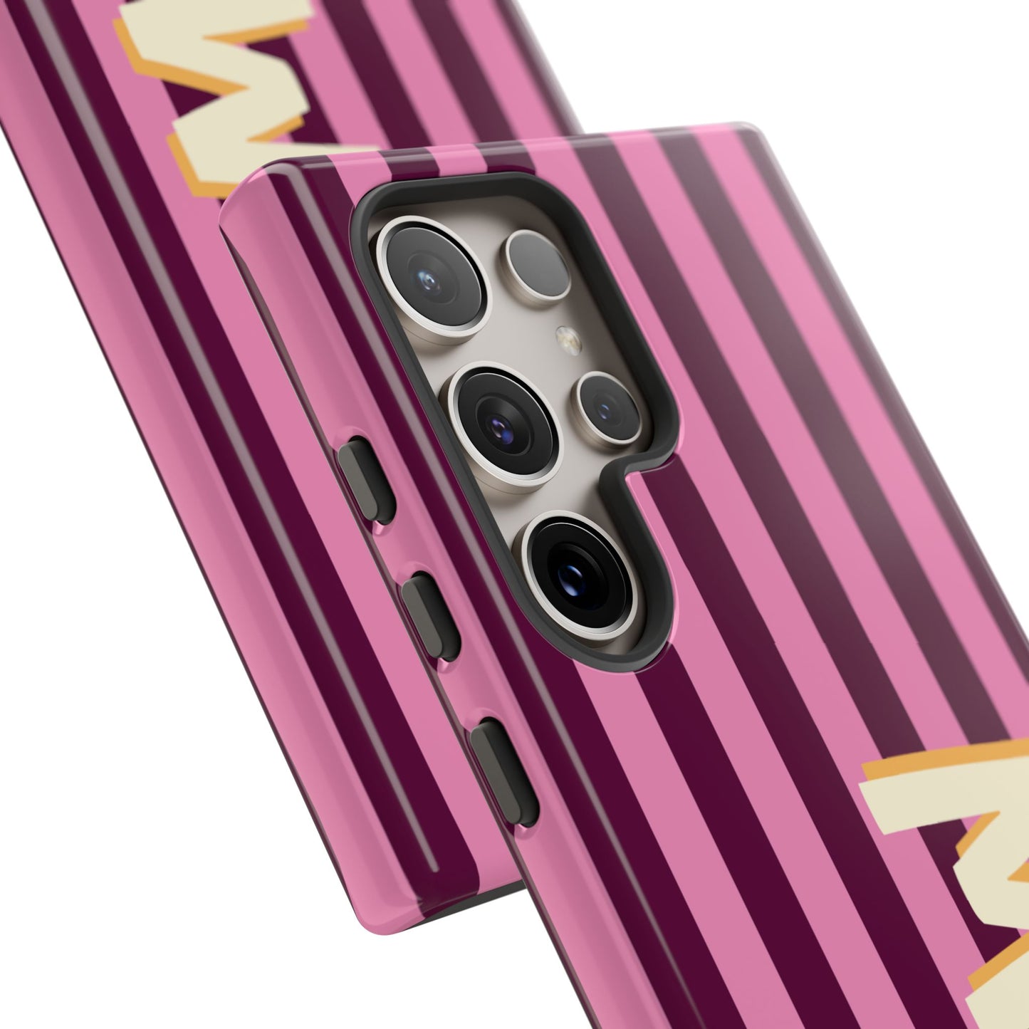 Bold Stripe Monogram Phone Case