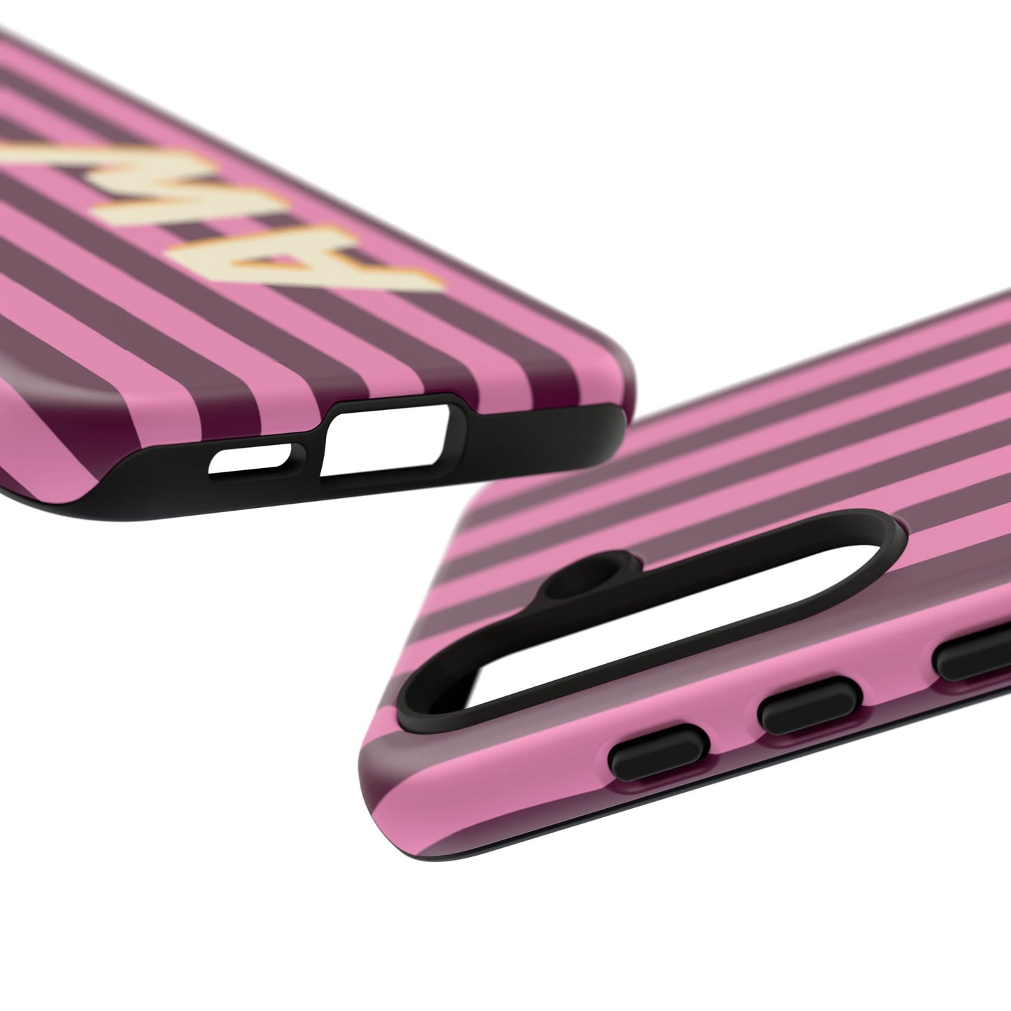 Bold Stripe Monogram Phone Case