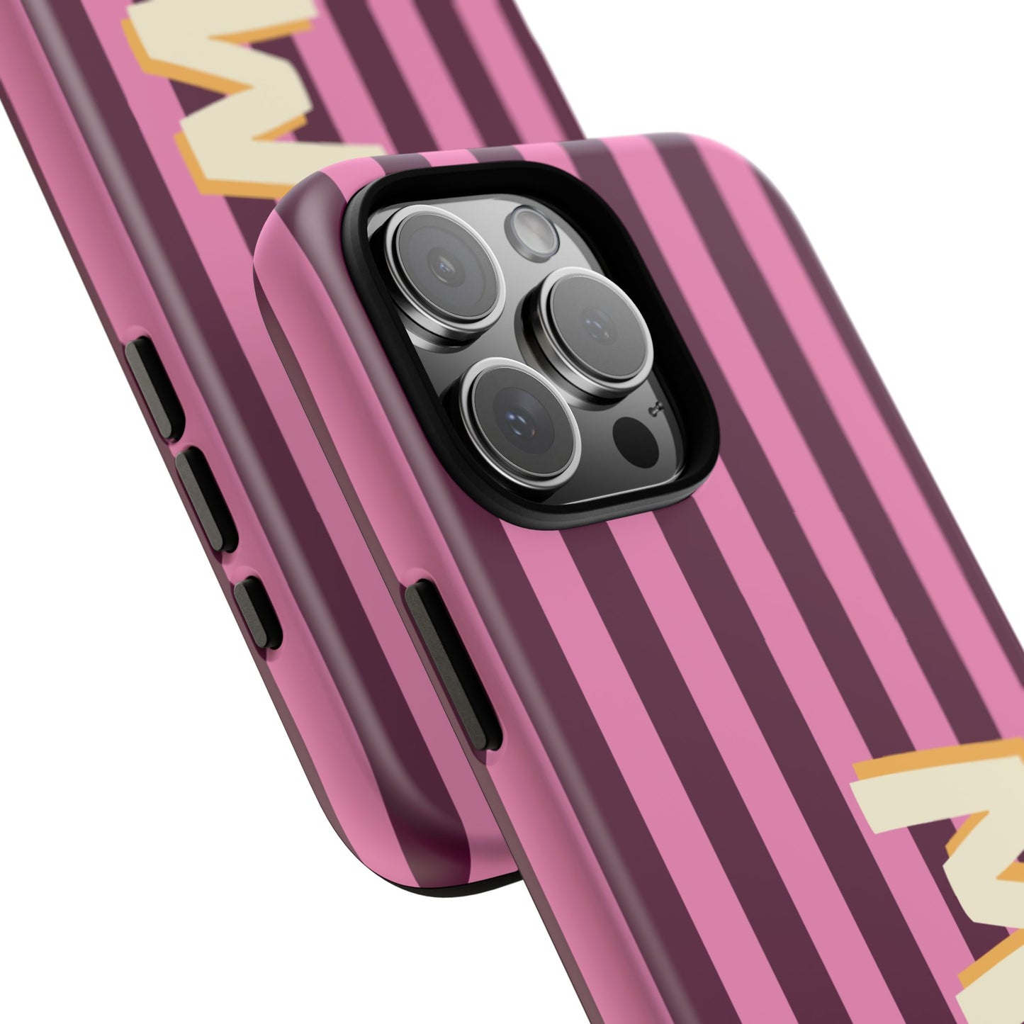 Bold Stripe Monogram Phone Case