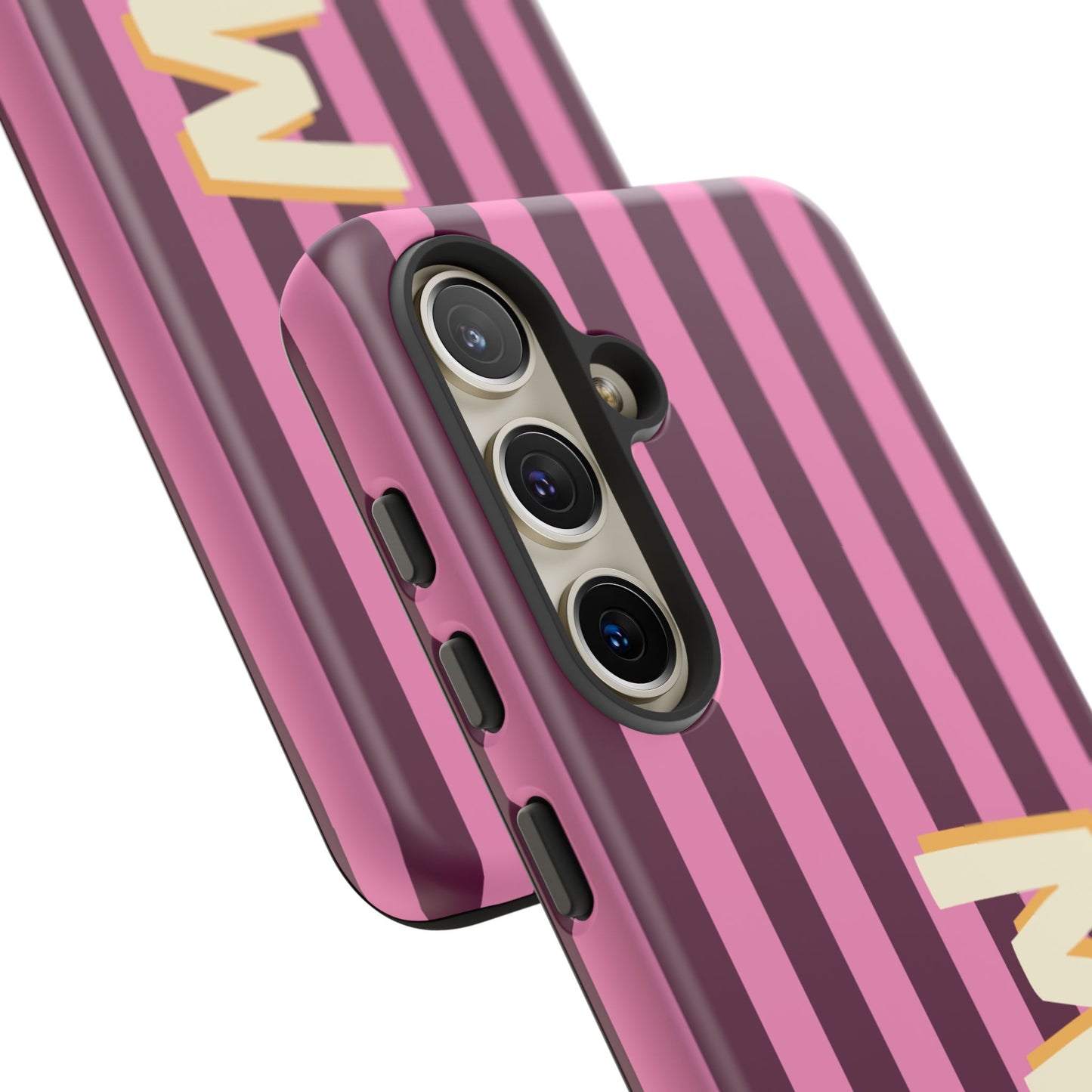 Bold Stripe Monogram Phone Case