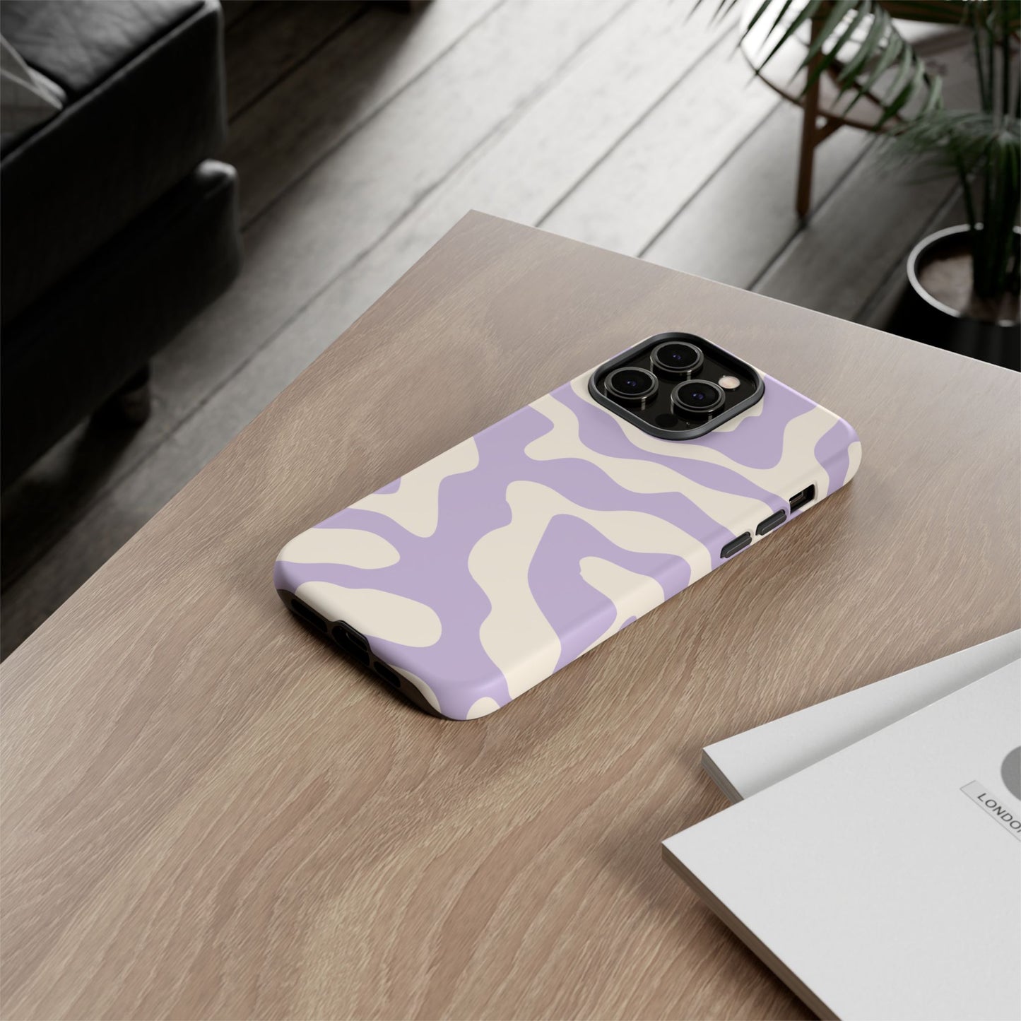 Lavender Swirl Phone Case