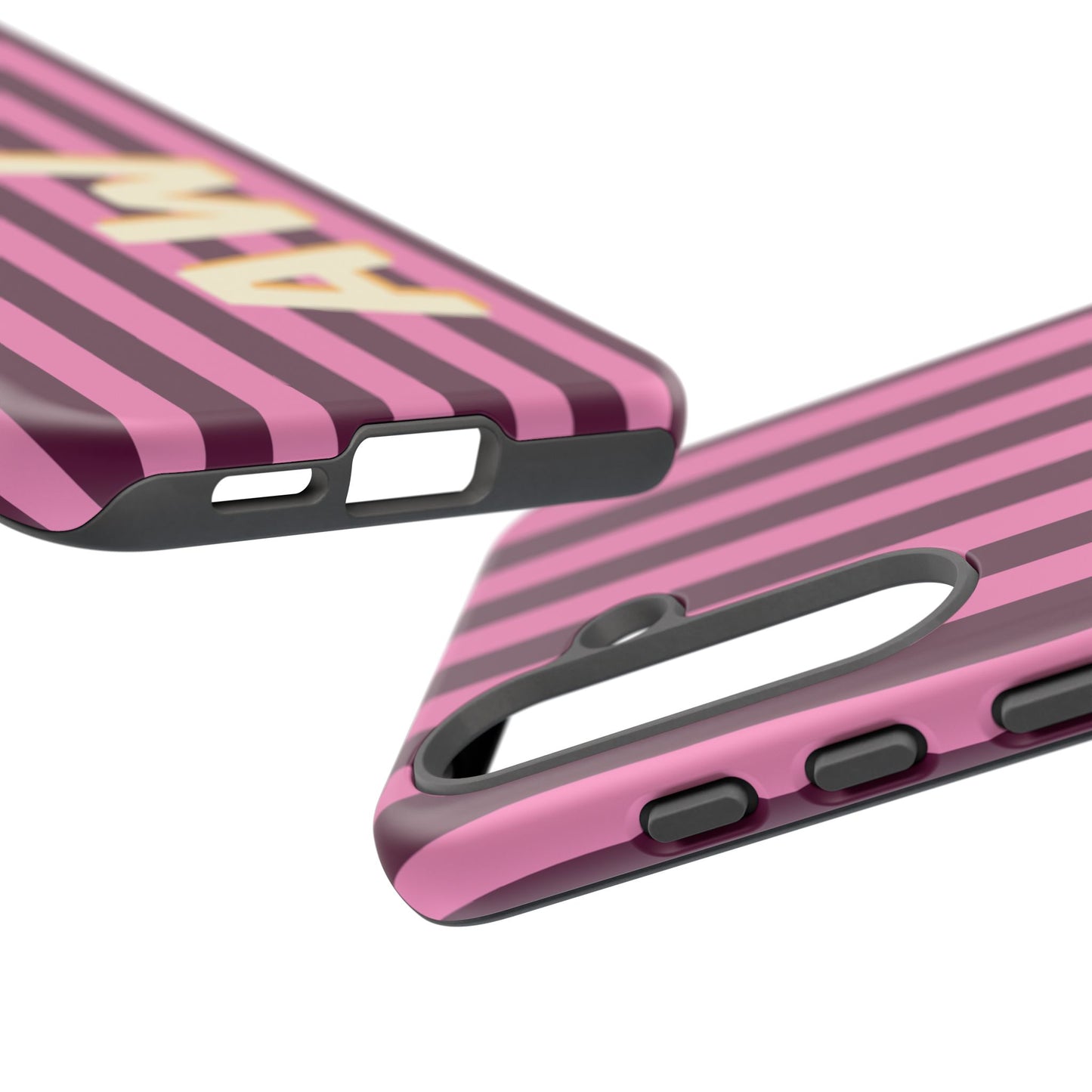 Bold Stripe Monogram Phone Case
