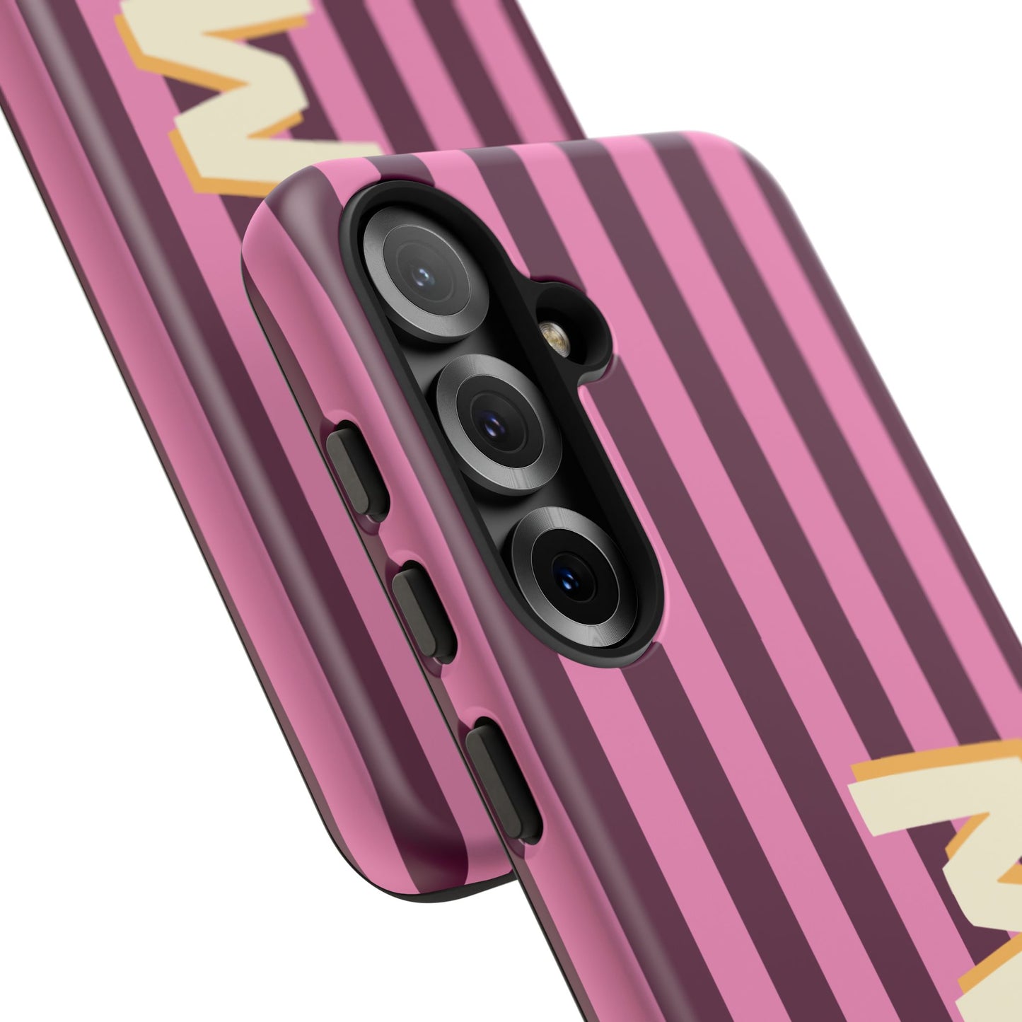 Bold Stripe Monogram Phone Case