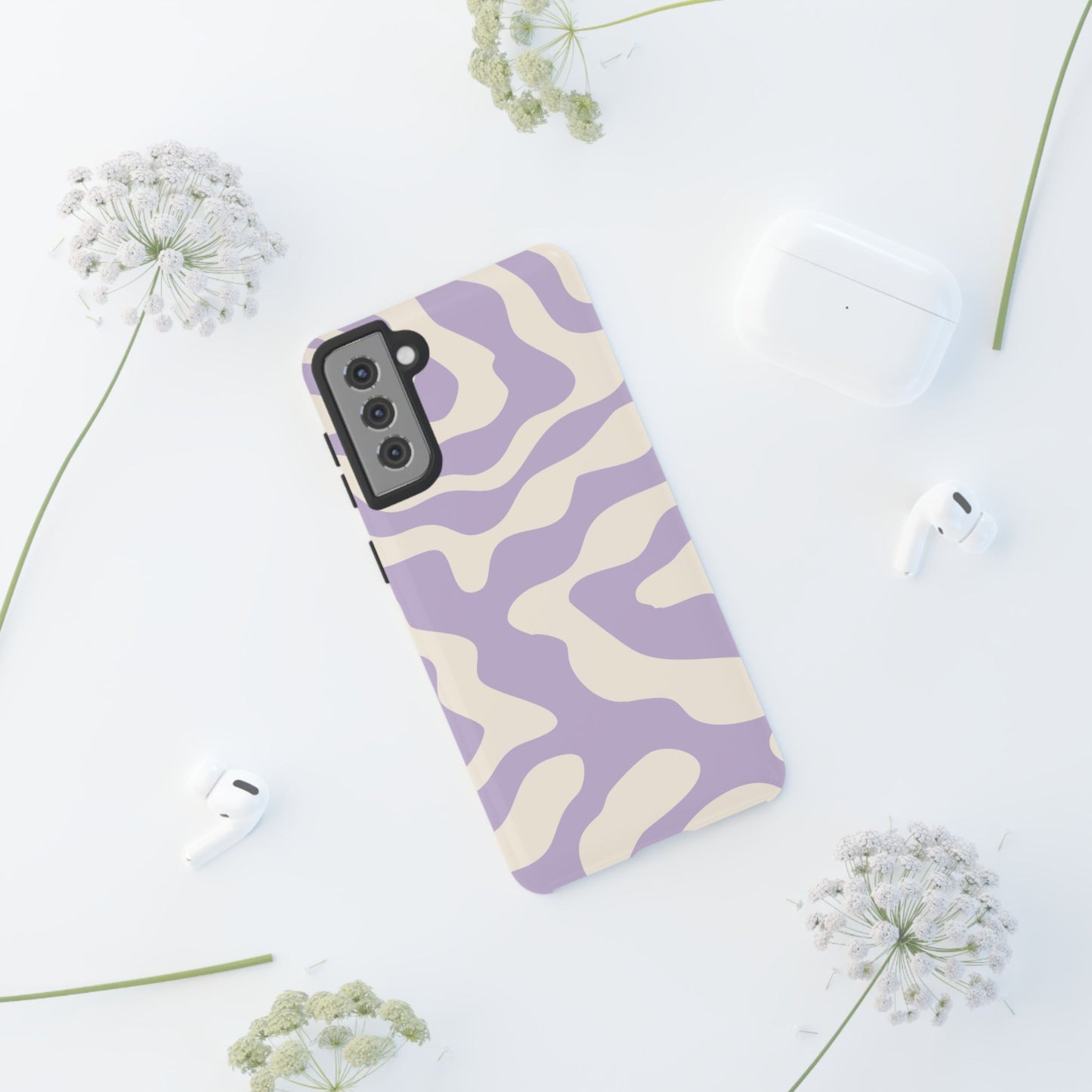Lavender Swirl Phone Case