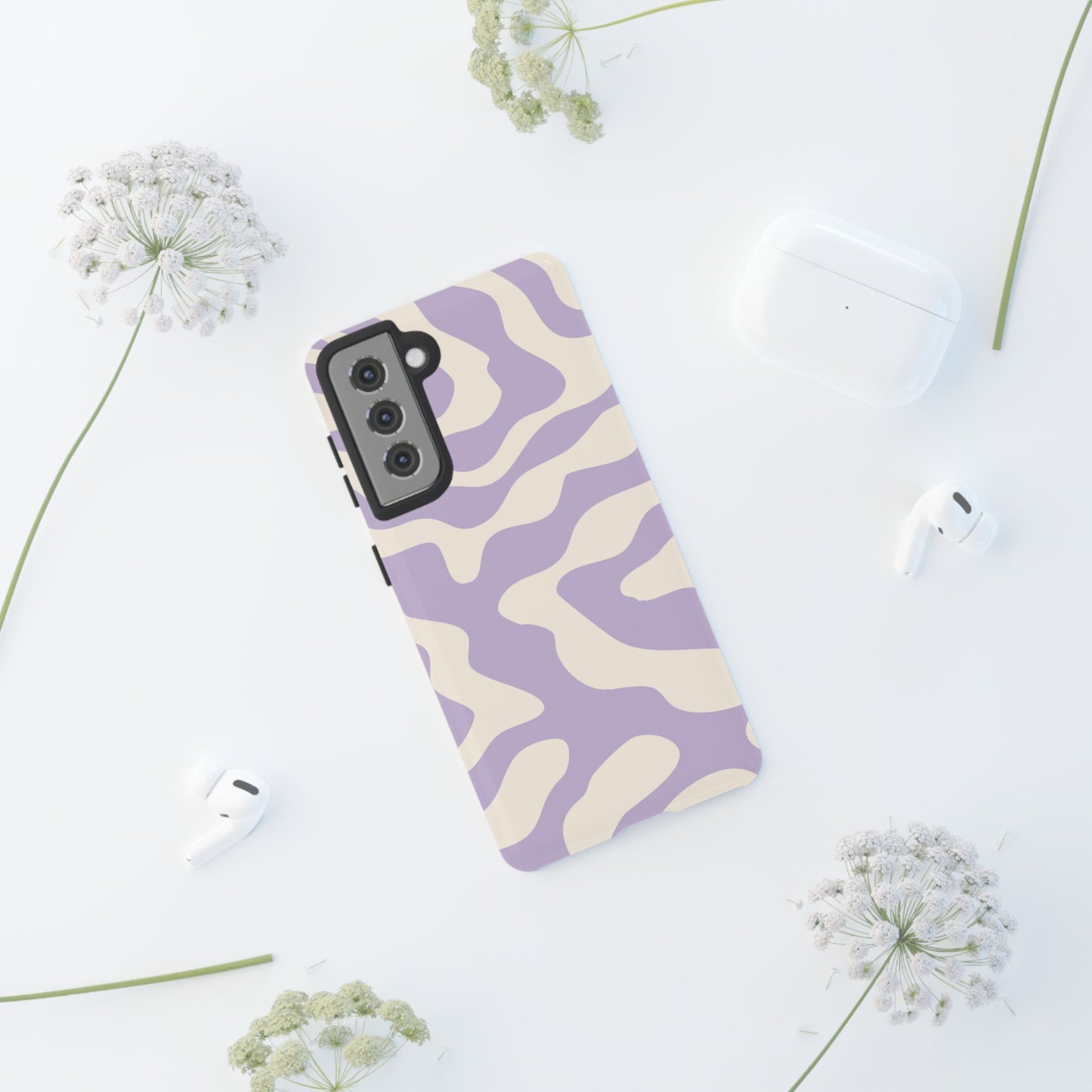 Lavender Swirl Phone Case