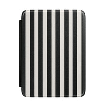 Black Cabana Stripe Kindle Case