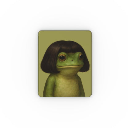 Bob Cut Frog iPad case front cover