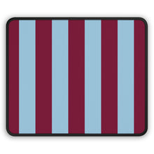 Burgundy Cabana Stripe Mouse Mat