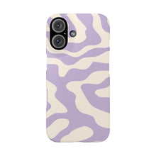 Lavender Swirl Snap Phone Case