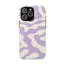 Lavender Swirl Tough Magnetic Phone Case