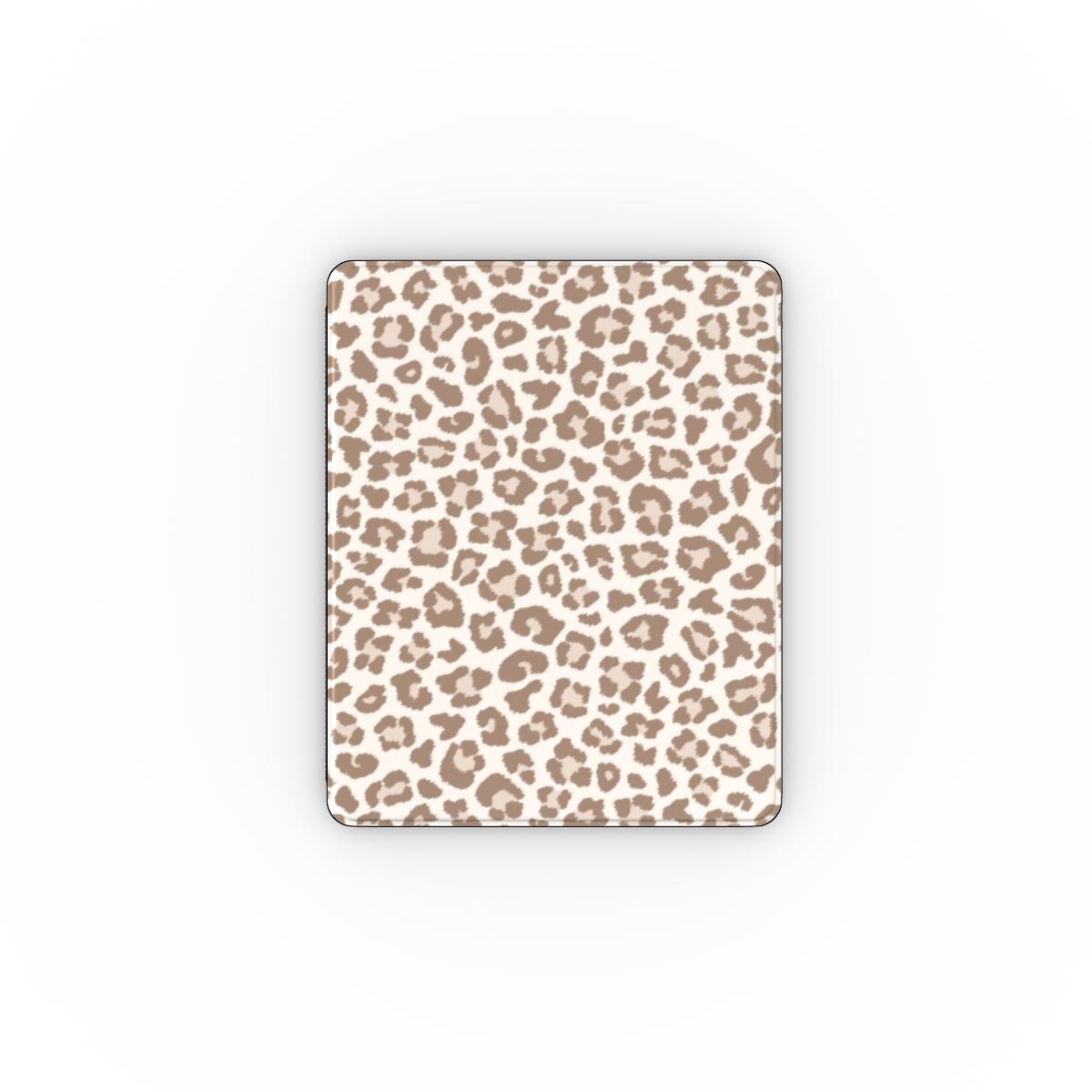 Leopard print iPad case front cover