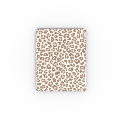 Leopard print iPad case front cover