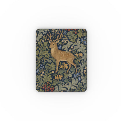 Morris Deer iPad case front cover with the stag tapestry print