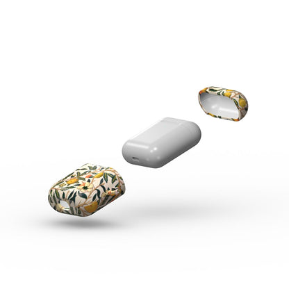 Morris Fruit AirPods case front and back with charging case