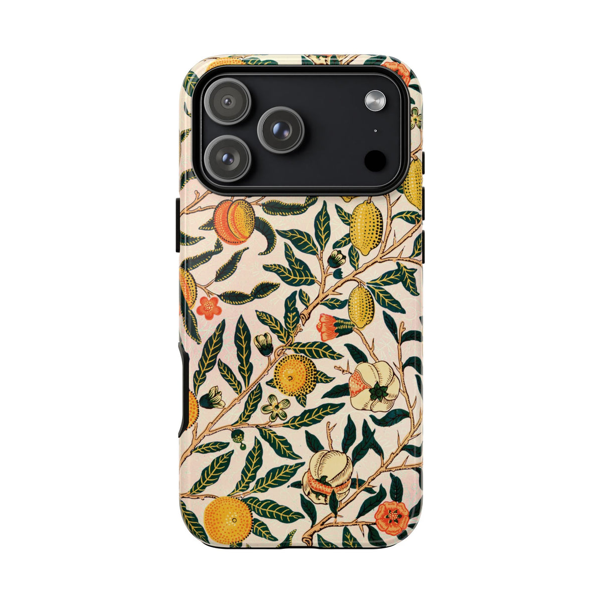 Morris Fruit tough phone case on an iPhone Pro