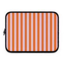 Orange Cabana Stripe Laptop Sleeve