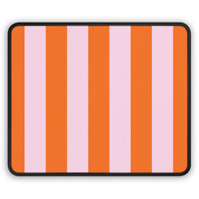 Orange Cabana Stripe Mouse Mat