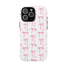 Pink Bow Tough Magnetic Phone Case