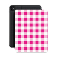 Pink Gingham iPad Case