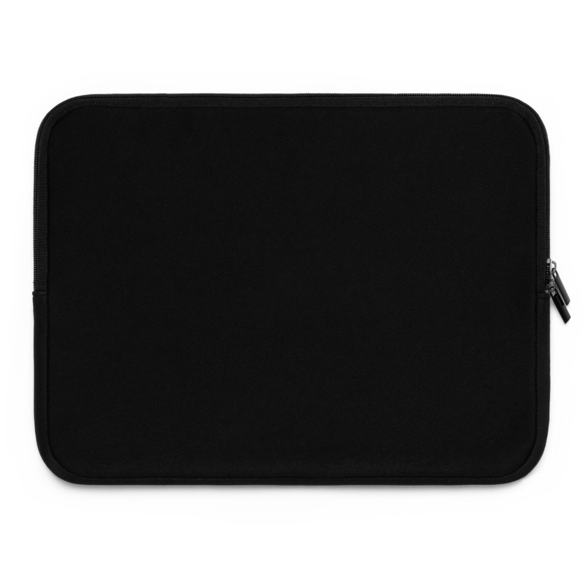 Black back of the red hearts laptop sleeve