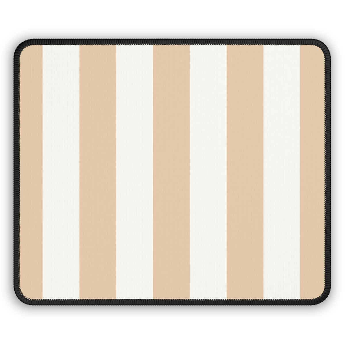 Sand cabana stripe mouse mat laid flat