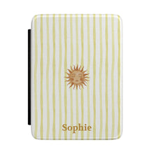 Sunny Striped Kindle Case | Personalized Sun Paperwhite Cover