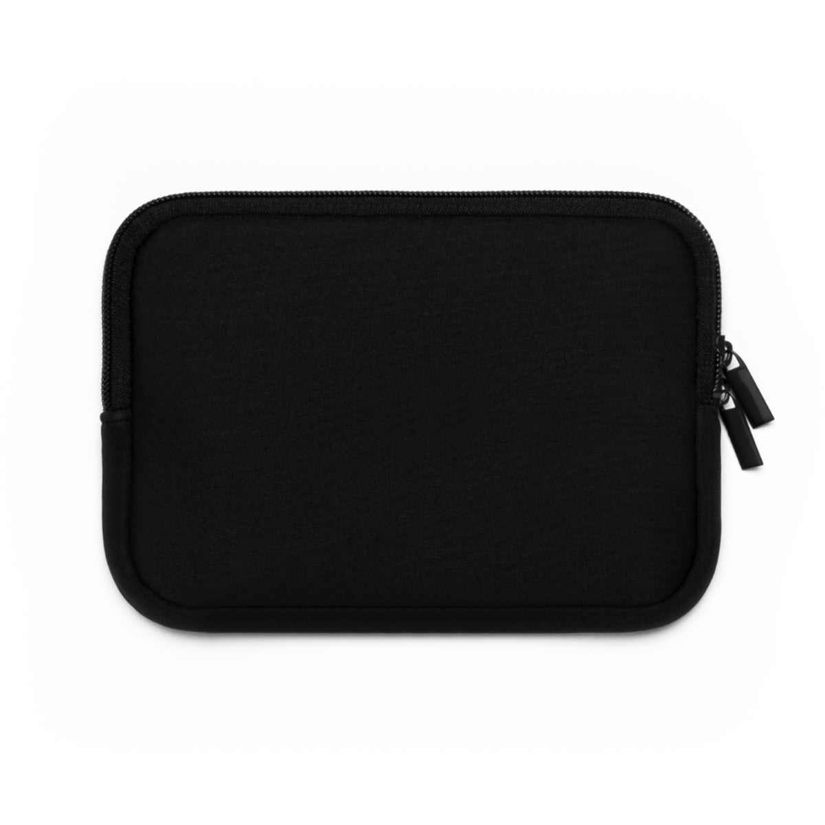 Teal Whale Shark laptop sleeve black reverse side