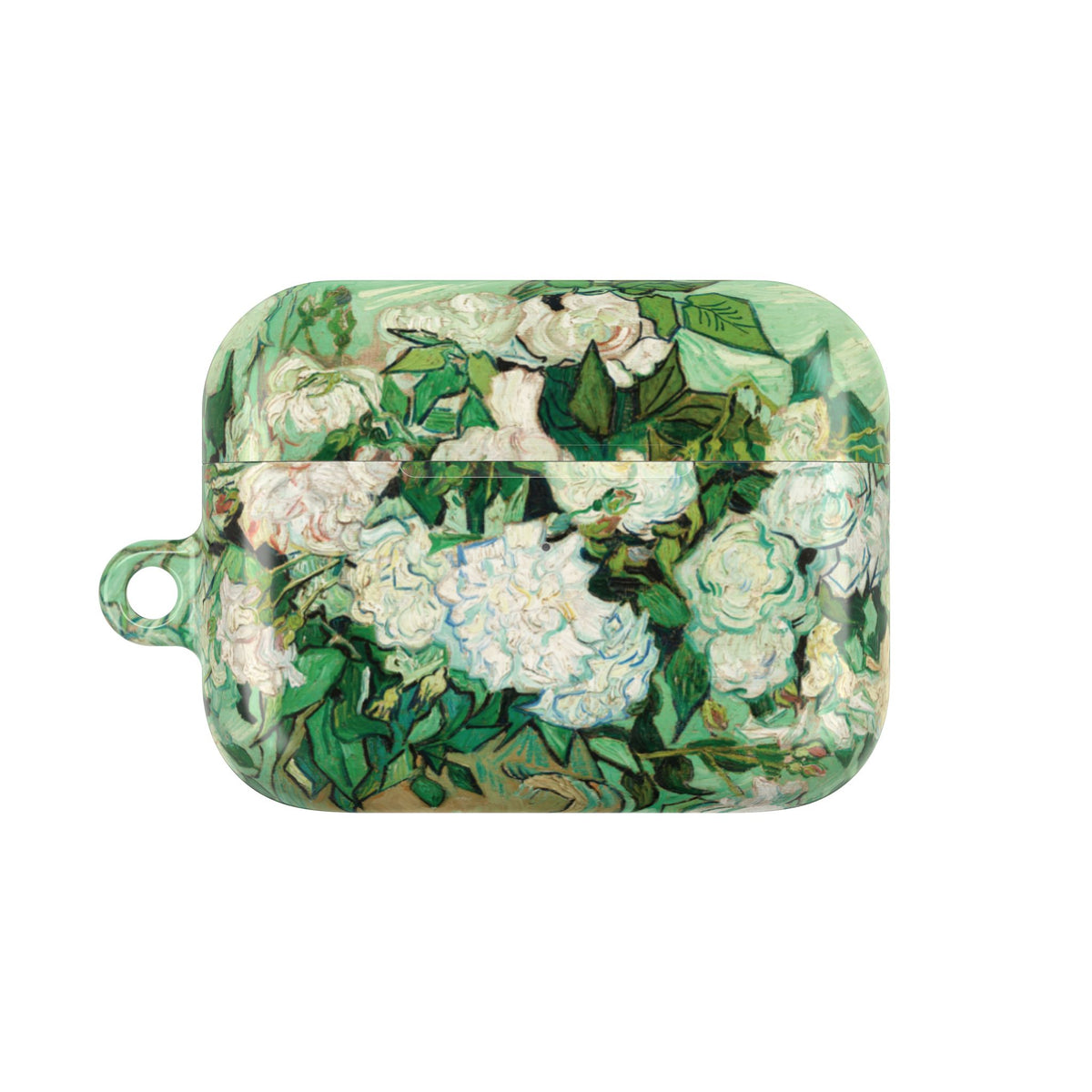 Van Gogh Roses AirPods case front view