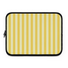 Yellow Cabana Stripe Laptop Sleeve